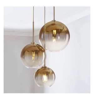 MCM style 3-Globe light fixture
